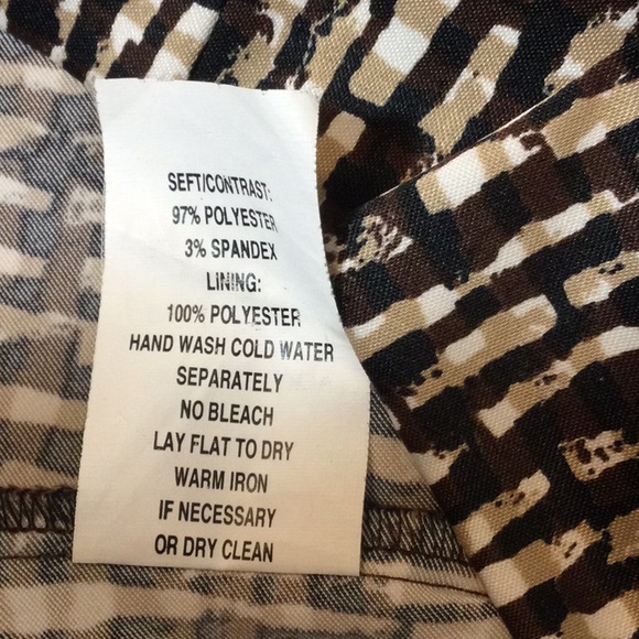 10 Rabbit Rabbit Rabbit Designs black print faux wrap dress - Picture 16 of 16